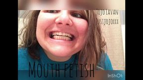 Mouth throat tongue teeth fetish - wmv