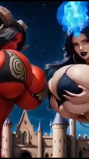 177 - the Demon Queen Punish Her Minions, Ai Animation