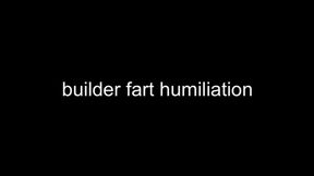 Gay fart domination by straight builder