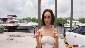 Portuguese Girl Takes a Ride On The Bus