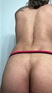 Being a lil devil in my good devil undies and cockring