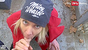MyDirtyHobby - Public fuck and cumshot at a parking lot