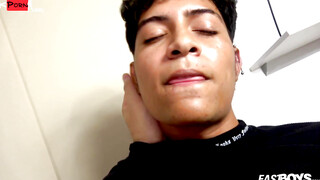 Teen Latino Boy's First Time With A Big Black Dick - Scene #1