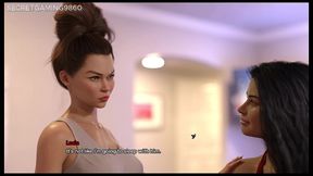 my bimbo dream (part 12) by my bimbo dream - lucky pervert having fun with two horny milfs - 3d porn game