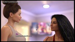 my bimbo dream (part 12) by my bimbo dream - lucky pervert having fun with two horny milfs - 3d porn game