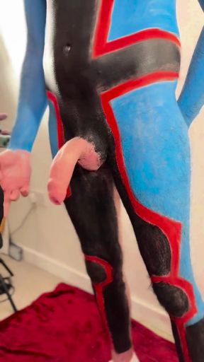 Cosplay Marvel's Wiccan Fucks Hung Artist