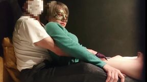 Wife's filthy affair yields endless cock&#x1F32D;-ridden handjob ecstasy, no whispered sweet nothings\