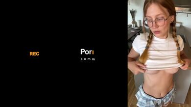 Tiny tits tiny waist pierced nipples tease and gush on camera