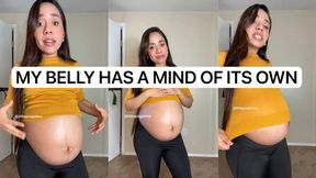 My Belly Has a Mind of Its Own | Leather & Sweater Stuffing | Not Pregnant, Just Starving | Talking Belly