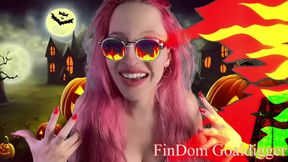 Transformation into Halloween deleted cock sissy