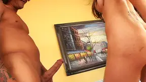 Kaycee Cummings takes a BBC in multiple positions