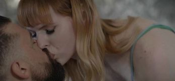 Bearded hottie Alpha Wolfe chokes me while plowing