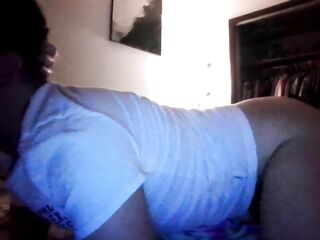 EATTING DINNER AT HOME