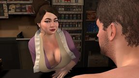 the milf in the convenience store wants to fuck