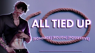 [M4F] All Tied Up - Male Moans - Deep Voice - Dirty Talk