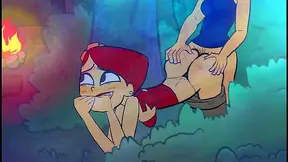 Zoey Dominated by Busty Futa Eva in Wild Teen Hentai Encounter