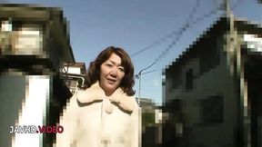Japanese MILF Nishimura reveals her secret pleasure