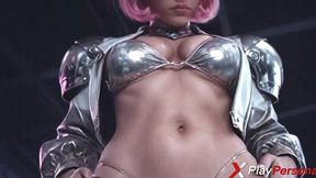 i switched that sexy android into submission mode and mercilessly pounded her silicone slit [ai]