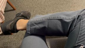 Loose Jeans Seated Inner Heads Flex