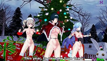 Pussyverse: MMD Last Christmas (Astra Yao, Robin, Barbara)