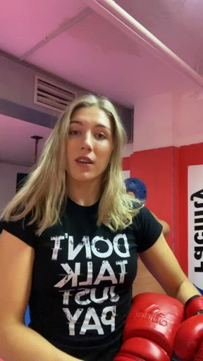 What a cute blonde can do?