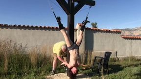 Open Air Hanging Endurance Challenge for TattoeDMomo  - Full Clip SD mp4