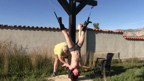 Open Air Hanging Endurance Challenge for TattoeDMomo - Full Clip SD mp4