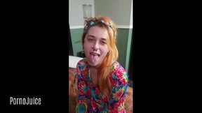 Hippy Black Cock Fuck Suck Gape Swallow starring Cahira Evanna