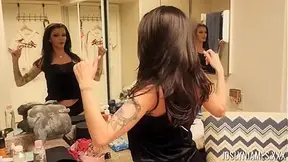 Joslyn James in Bathroom Cock Sucking Clip#1