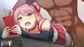 Dorm Manager Wrecks Pink Haired Slut Anal While Teammates Rage
