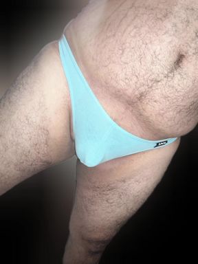 Nice Cum and Masturbation Using Sexy Thong
