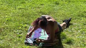 Mistress NaomiPerv catches her peeping tom