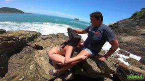 olha so o que a peituda fez com o novato - cibele pacheco - el toro de oro