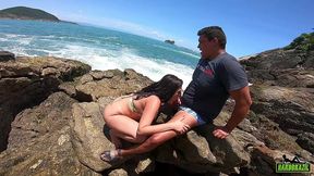 olha so o que a peituda fez com o novato - cibele pacheco - el toro de oro