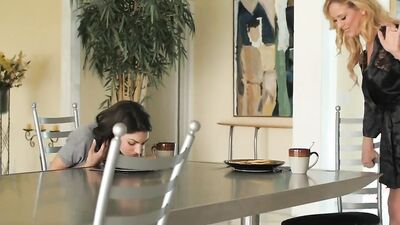 When Girls Play - Step Mom Catches Teen Playing with herself