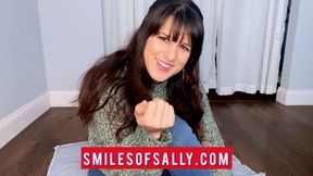 First Time with Hairy Girlfriend - Sally Smiles