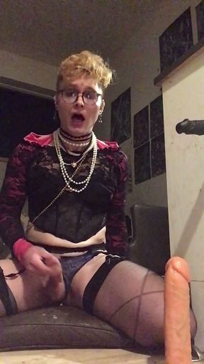 Sissy Bitch Cumshot   Clip 1