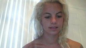 Tattooed Girl Plays with Her Pussy