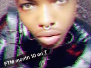 FTM Trans in Leather, Latex, and Fur comment bellow to vote for which outfit I should fuck in next