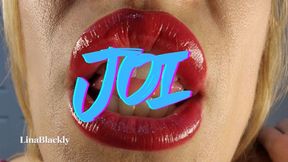 Mistress Lina's Lipstick JOI: Stroke, Cum, & Clean Up