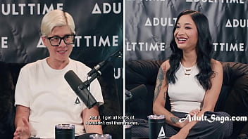 Pretty petite Asian pornstar Avery Black in a hot interview