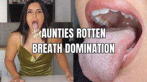 Step-aunties rotten breath domination - OnlyVanessa (custom clip)
