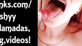 ShyyFxx Plays with a Lollipop into her juicy vagina JOI