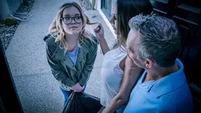 Sexy - Thief Stepdaughter Katie Kush Gets Her Teen Pussy Disciplined By Stepdad And Stepmom