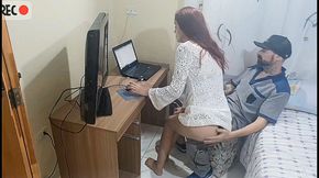 I couldn&#039;t resist and had sex with a net technician!