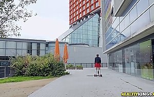 Pamela Sanchez and her Sex Segway Roam the Streets
