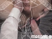 MasonicBoys - Hung suited DILF Marco Napoli barebacks sweet cute twink