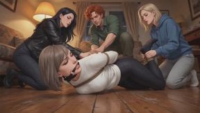 Bondage Stories #23B: Confession of the Planned Apartment Hogtie (Animated)