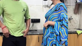 Stepmom takes the wrong pill and ends up giving her a sexual enhancer `let me help you get it off`
