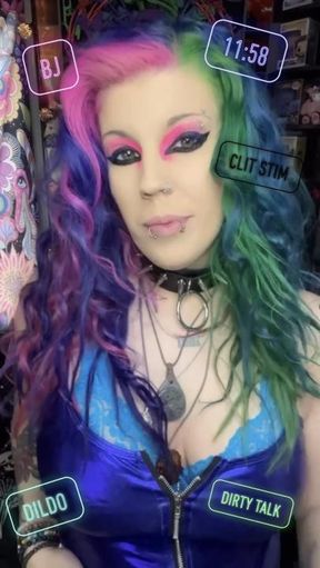 11:58:- Blue Dress, Bigger Mess 💦💙